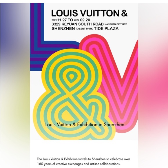 New Louis Vuitton canvas tote bag from LV exhibition show in Shenzhen China - Picture 5 of 9